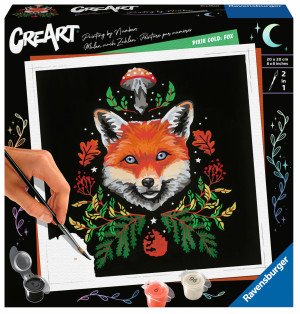 Ravensburger - CreArt Pixie Cold Edition Lis Malowanie po numerach 235117