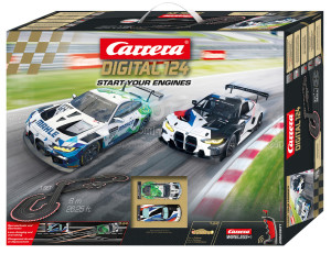 Carrera DIGITAL 124 - Tor samochodowy 8 m Start your Engines + 2 samochody 23631