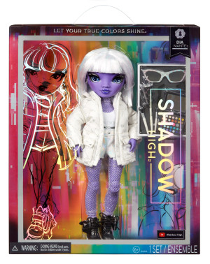 Rainbow High - Modna lalka Shadow High Dia Mante 583066