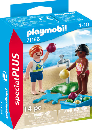 Playmobil - Dzieci z bombami wodnymi 71166