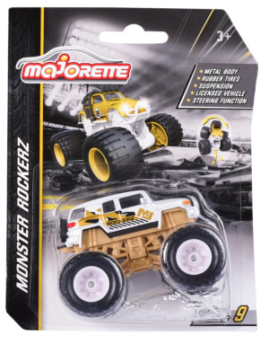 Majorette - Samochód Toyota FJ Cruiser Edycja Limitowana Gold Rockerz Monstertruck 2054033 02