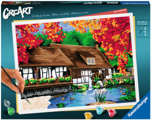 Ravensburger - CreArt Młyn Malowanie po numerach 235469