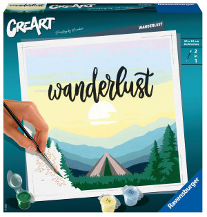 Ravensburger - CreArt Z wędrówki Malowanie po numerach 202690