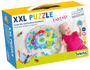 Beleduc - Duże drewniane puzzle XXL Owady 11013X