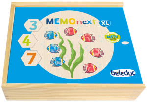 Beleduc - Gra pamięciowa MEMOnext XL Natura Drewniana 22616