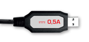 Carrera RC - Kabel USB 0,5A do akumulatorów Li-Ion 3,7V 600067X