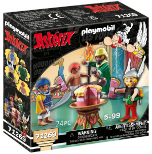Playmobil - Asterix Zatruty tort Piramidonisa 71269