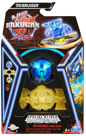 Bakugan - Special Attack Bruiser Wirująca figurka + karty 20141493