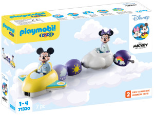 Playmobil - 1.2.3 & Disney Przejażdżka w chmurach Miki i Minnie 71320