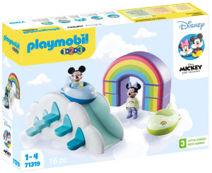 Playmobil - 1.2.3 & Disney Domek w chmurach Miki i Minnie 71319