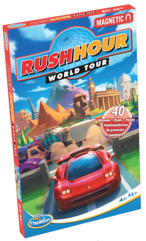 ThinkFun - Godziny szczytu Rush Hour Łamigłówka magnetyczna 765560