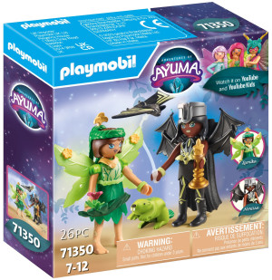Playmobil - Ayuma Forest Fairy i Bat Fairy z tajemniczymi zwierzątkami 71350