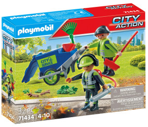 Playmobil - City Action Zespół sprzątający miasto 71434