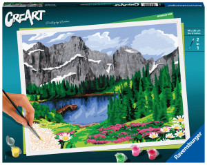 Ravensburger - CreArt Dolomity Malowanie po numerach 201556