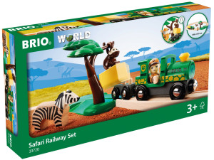 Brio - World Kolejka drewniana Safari 33720