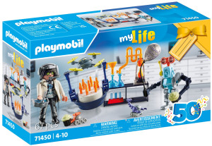 Playmobil - my Life Naukowiec z robotami 71450