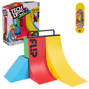 Tech Deck X-Connect - Zestaw startowy Competition Wall 2.0 + deskorolka fingerboard Flip 20145975