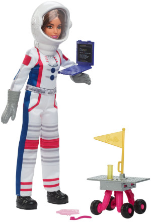 Barbie - Lalka Barbie Astronautka + akcesoria HRG45