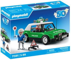 Playmobil - Klasyczny samochód policyjny 71591
