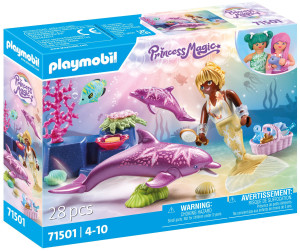 Playmobil - Princess Magic Syrenka z delfinami 71501