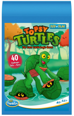 ThinkFun - Flip & Play Wywrócone żółwie 765874