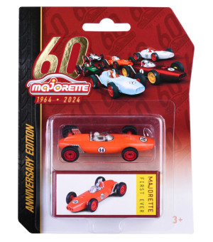 Majorette - Metalowy samochód wyścigowy No.14 na 60-lecie 1:64 2054103 C