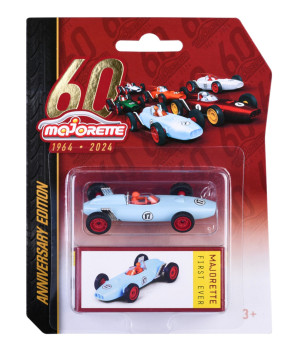 Majorette - Metalowy samochód wyścigowy No.17 na 60-lecie 1:64 2054103 D
