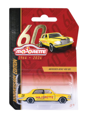 Majorette - Metalowy samochód Mercedes-Benz 450 SEL na 60-lecie 1:64 2054100 B