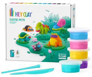 Hey Clay - Masa plastyczna Egzotyczne zwierzęta HCL15025