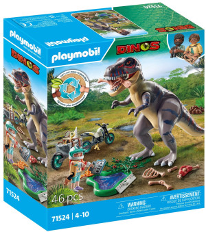 Playmobil - Dinos W poszukiwaniu T-Rexa 71524