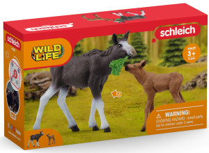 Schleich Wild Life - Rodzina łosi 42629