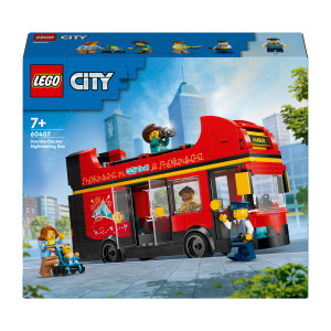 LEGO City - Czerwony, piętrowy autokar 60407