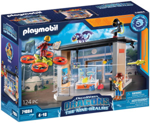 Playmobil - Dragons The Nine Realms Laboratorium ICARIS + mały smok + 2 figurki 71084