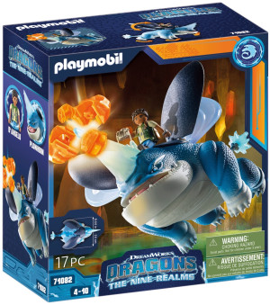 Playmobil - Dragons The Nine Realms smok Kruszka + figurka D'Angelo 71082