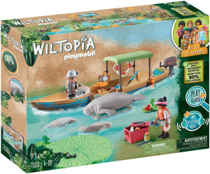 Playmobil - Wiltopia Wycieczka łodzią do manatów 71010