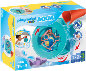 Playmobil - Młyn wodny z małym rekinem 70636