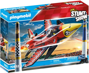 Playmobil - Lotniczy pokaz kaskaderski: Odrzutowiec Orzeł 70832