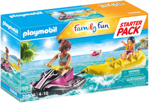 Playmobil - Starter Pack Skuter wodny z bananową łodzią 70906