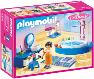 Playmobil - Łazienka z wanną 70211