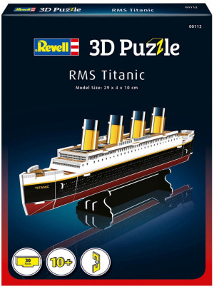 Revell - Puzzle 3D RMS Titanic 30 elem. 00112