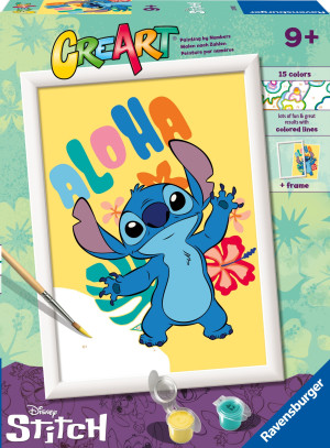 Ravensburger - CreArt Disney Stitch Malowanie po numerach 237692