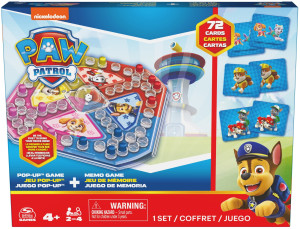 Paw Patrol - Memory i Pop Up Psi Patrol Zestaw 2 gier 20141685