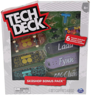 Tech Deck - Zestaw Skateshop Deskorolka fingerboard Plan B 6-pak 20141000