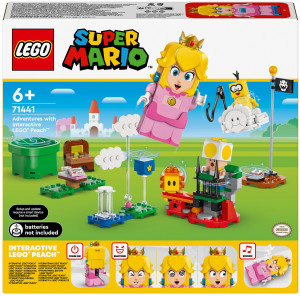 LEGO Super Mario - Przygody z interaktywną figurką LEGO Peach 71441