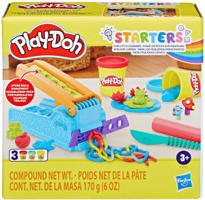 Play-Doh - Ciastolina Fabryka Zabawy 3 tuby + akcesoria F8805