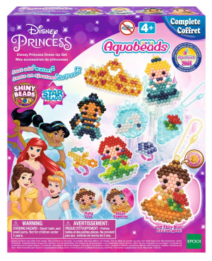 Aquabeads - Koraliki Błyszczące księżniczki Disney Princes 900 szt. 31997