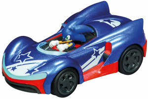 Carrera GO!!! - Jeż Sonic 1:43 Samochodzik w gwiazdy 64233