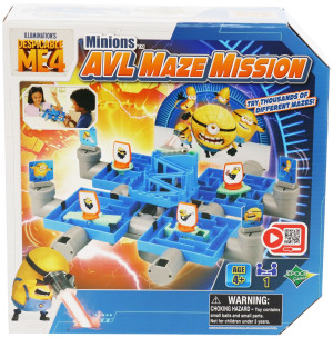 Minionki - Misja Labirynt Gra zręcznościowa AVL Maze Mission 7521