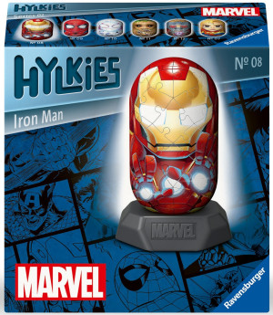Ravensburger - Puzzle 3D Hylkies: Iron Man 54 elem. 011576