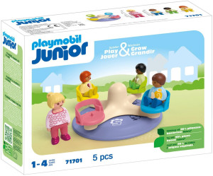 Playmobil - Junior Karuzela z cyferkami 71701